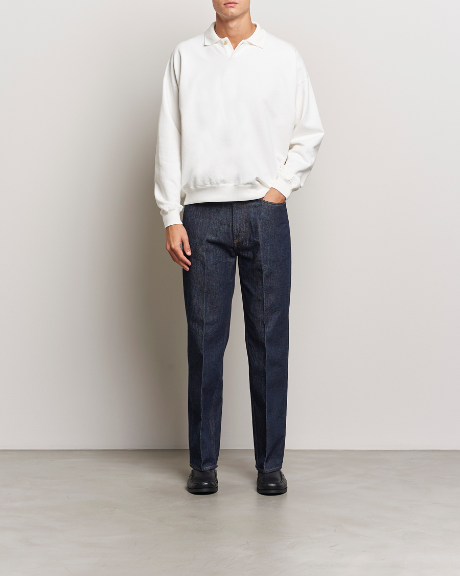 Herren | Jeans | Auralee | Regular Fit Denim Pants Dark Indigo