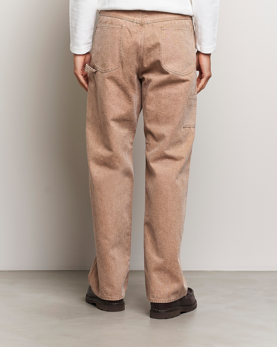 Herren | Hosen | Auralee | Washed Canvas Pants Light Brown