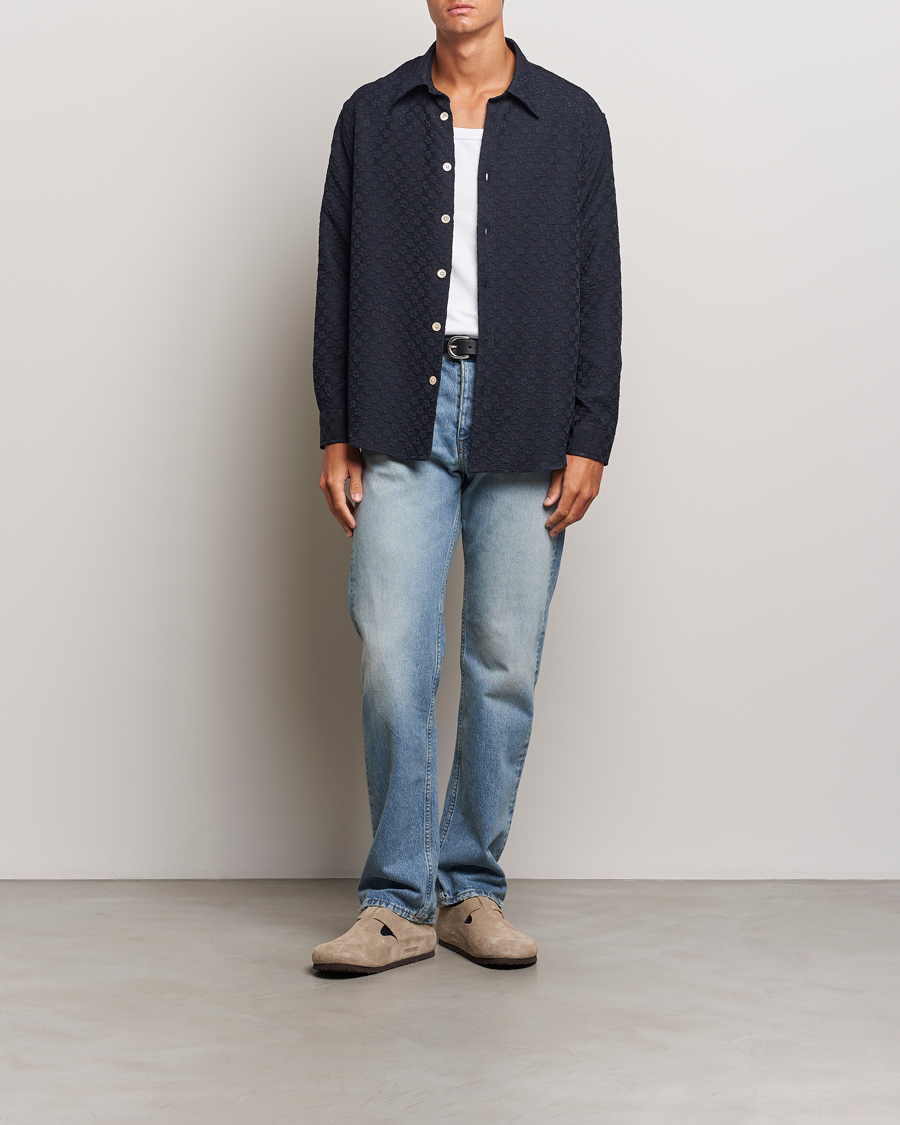 Herren | Hemden | Sunflower | Studio Shirt Navy