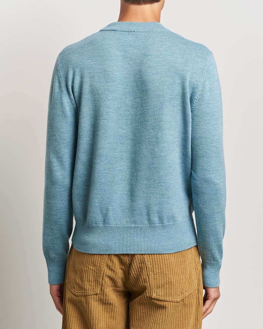 Herren | Pullover | Sunflower | Moon Merino Crewneck Blue