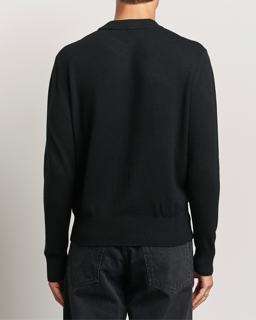 Herren | Pullover | Sunflower | Moon Merino Crewneck Black