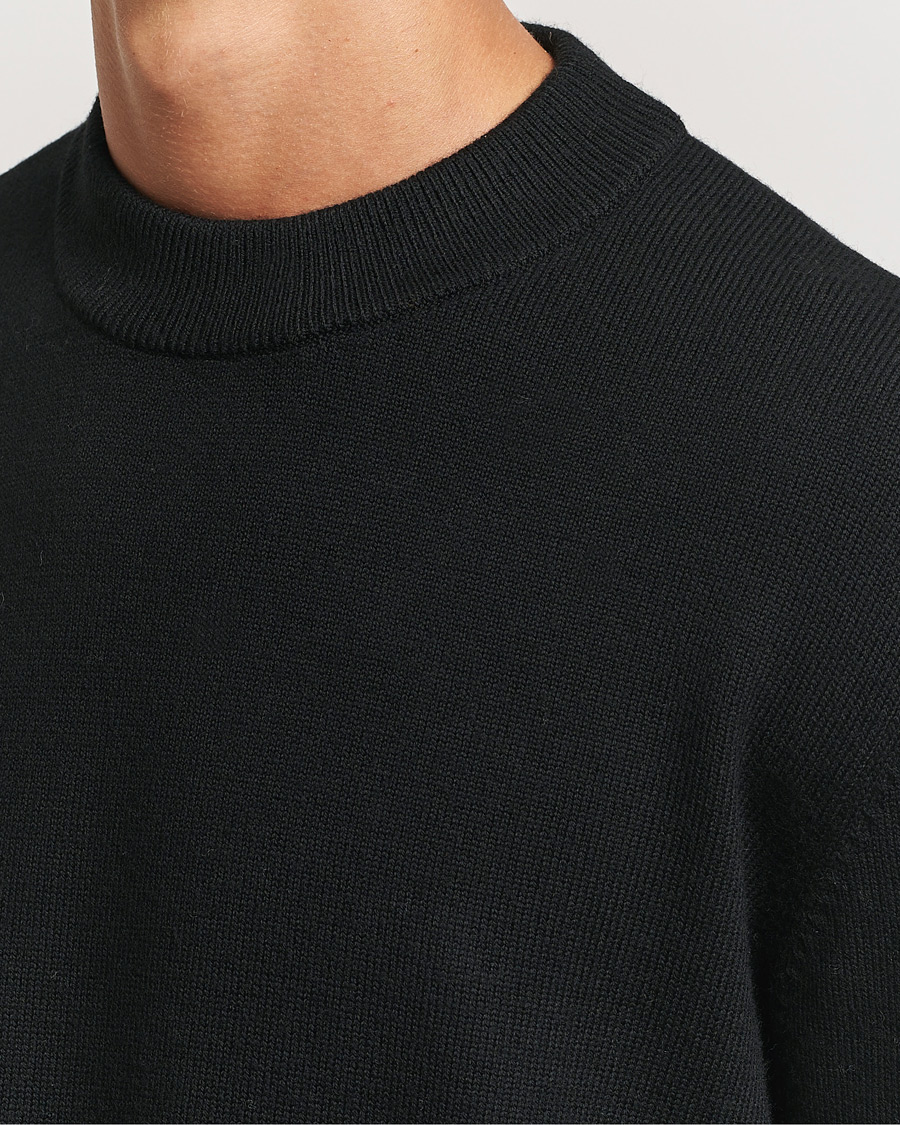 Herren | Pullover | Sunflower | Moon Merino Crewneck Black