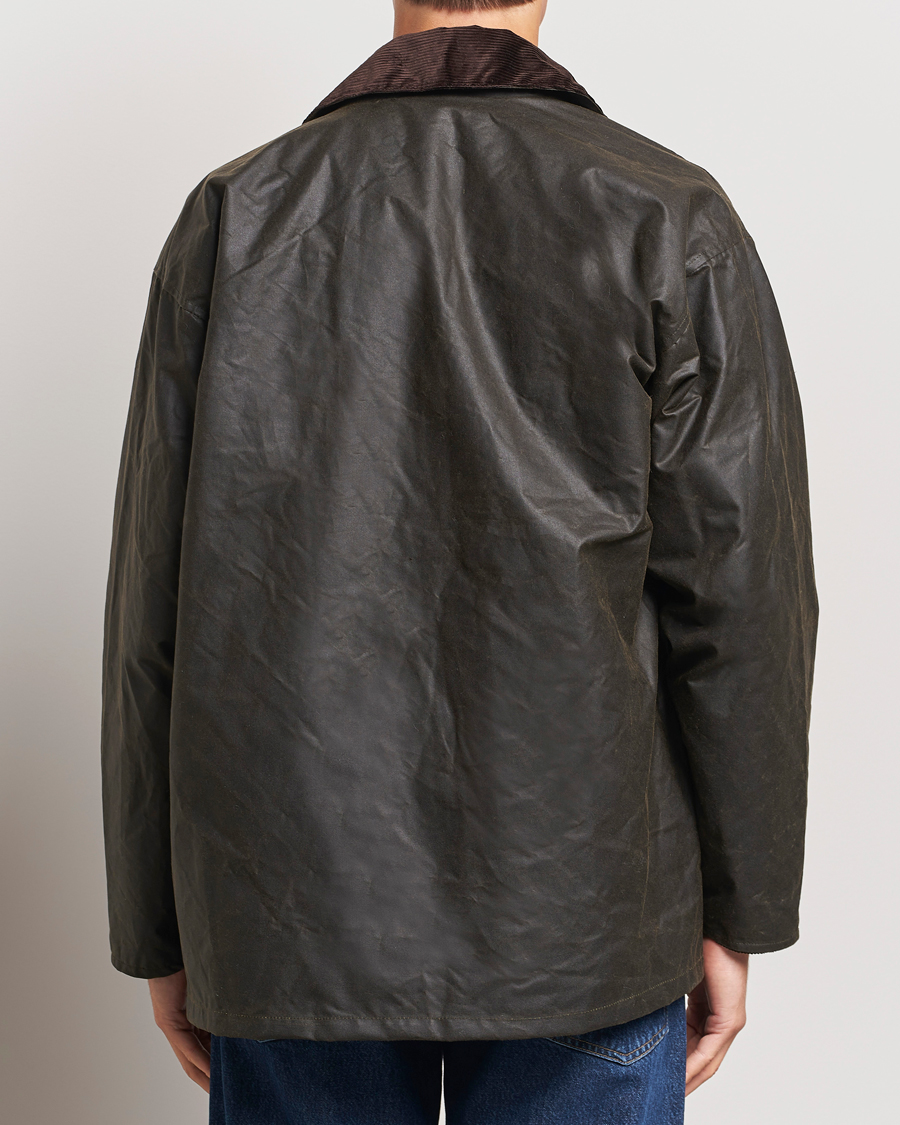 Herren | Jacken | Sunflower | Waxed Leisure Jacket Olive