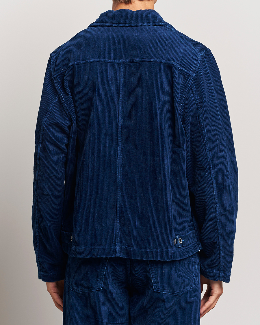 Herren | Jacken | Sunflower | Corduroy Worker Jacket Indigo