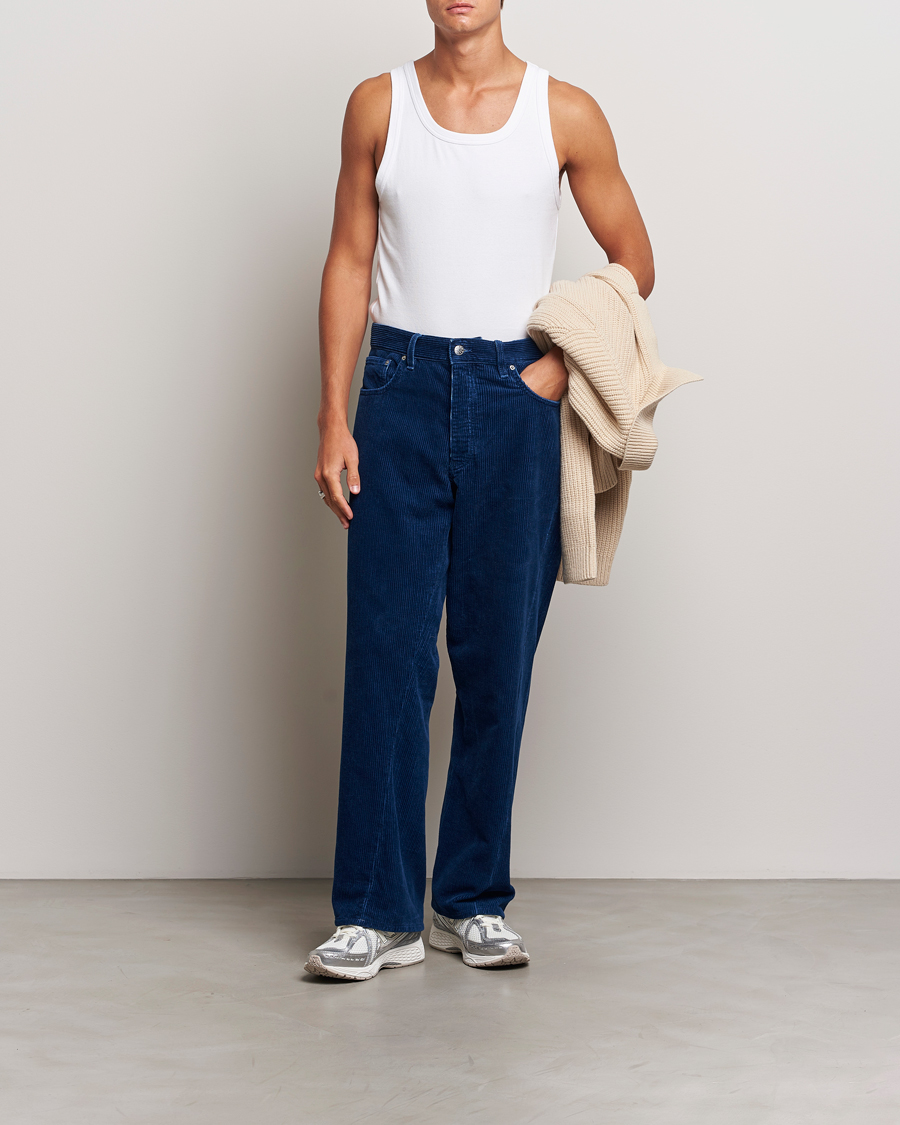 Herren | Hosen | Sunflower | Wide Twist Corduroy Pants Indigo