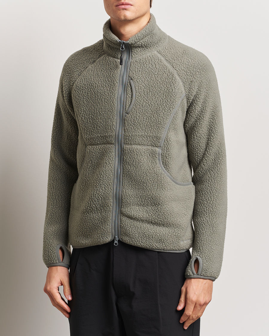 Herren | Pullover | Snow Peak | Thermal Boa Fleece Jacket Grey