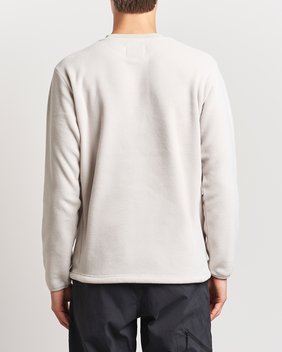 Herren | Pullover | Snow Peak | Double Face Fleece Pullover Ivory