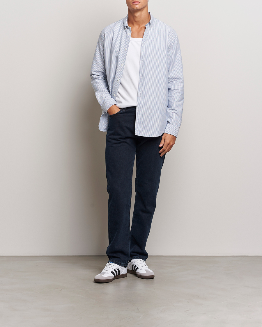 Herren | Hemden | Samsøe Samsøe | Saliam Oxford Shirt Oxford Narrow Stripe