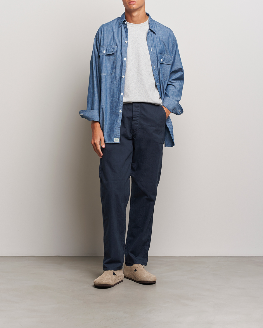 Herren | Hosen | orSlow | French Work Pants Navy