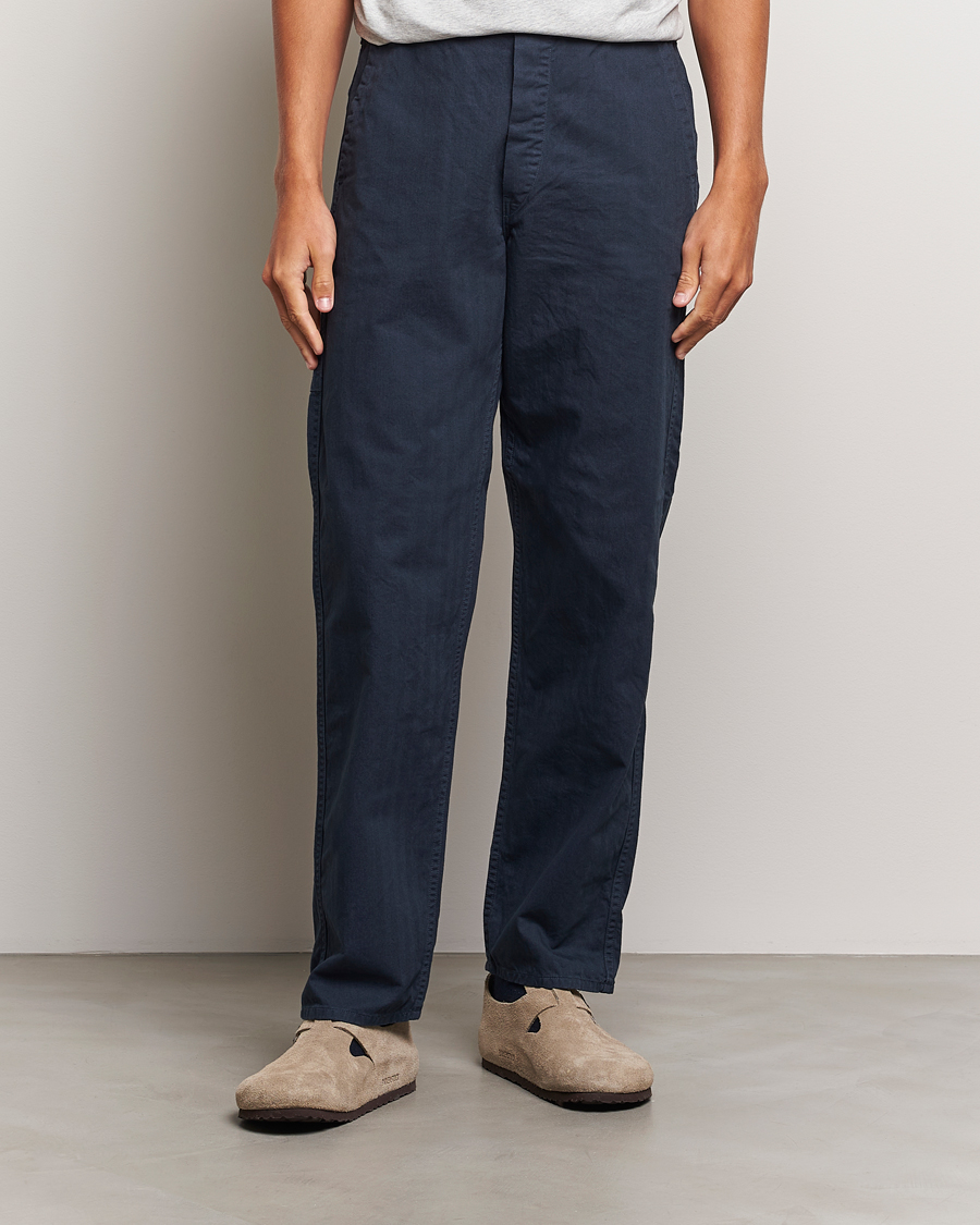Herren | Hosen | orSlow | French Work Pants Navy