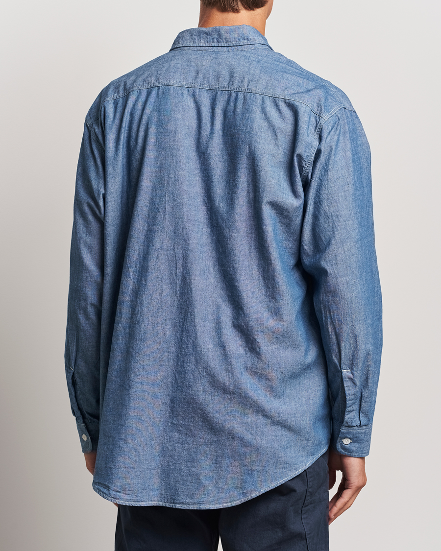 Herren | Hemden | orSlow | Chambray Work Shirt Blue