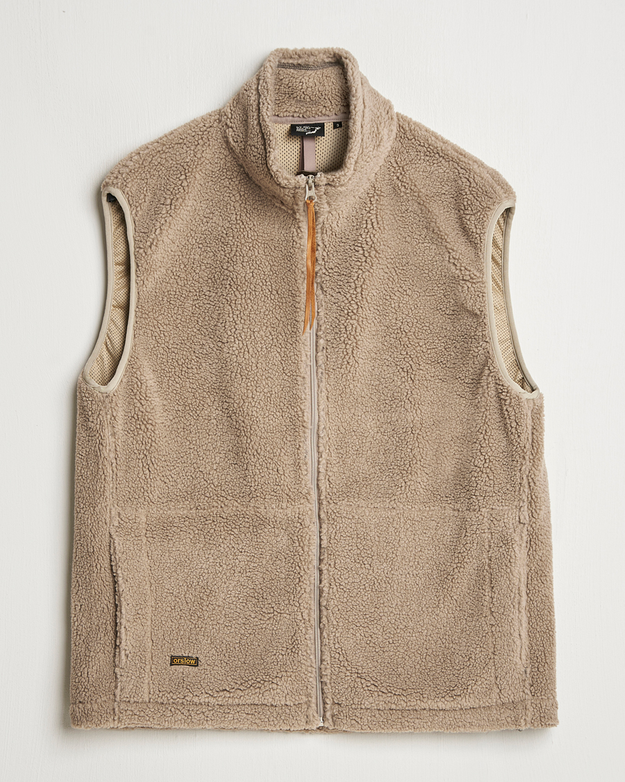 Herren | Jacken | orSlow | Boa Fleece Vest Graige