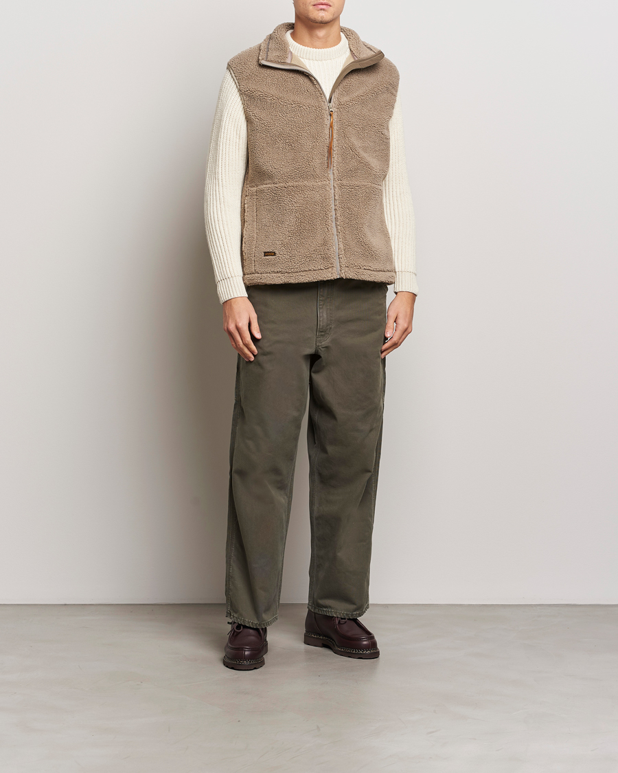 Herren | Jacken | orSlow | Boa Fleece Vest Graige