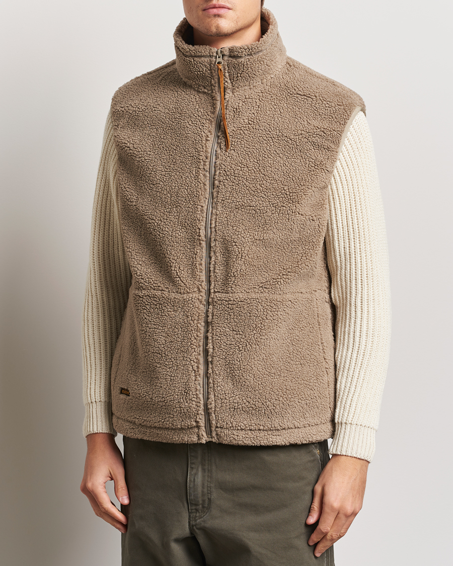 Herren | Jacken | orSlow | Boa Fleece Vest Graige