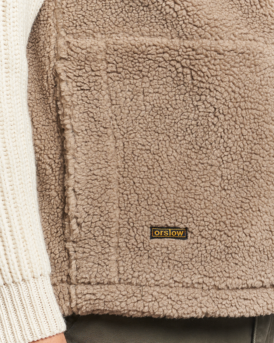 Herren | Jacken | orSlow | Boa Fleece Vest Graige