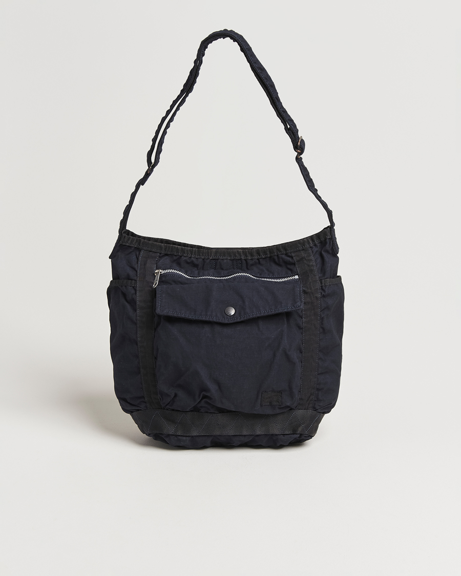 Herren | Porter-Yoshida & Co. Crag Shoulder Bag Navy | Porter-Yoshida & Co. | Crag Shoulder Bag Navy