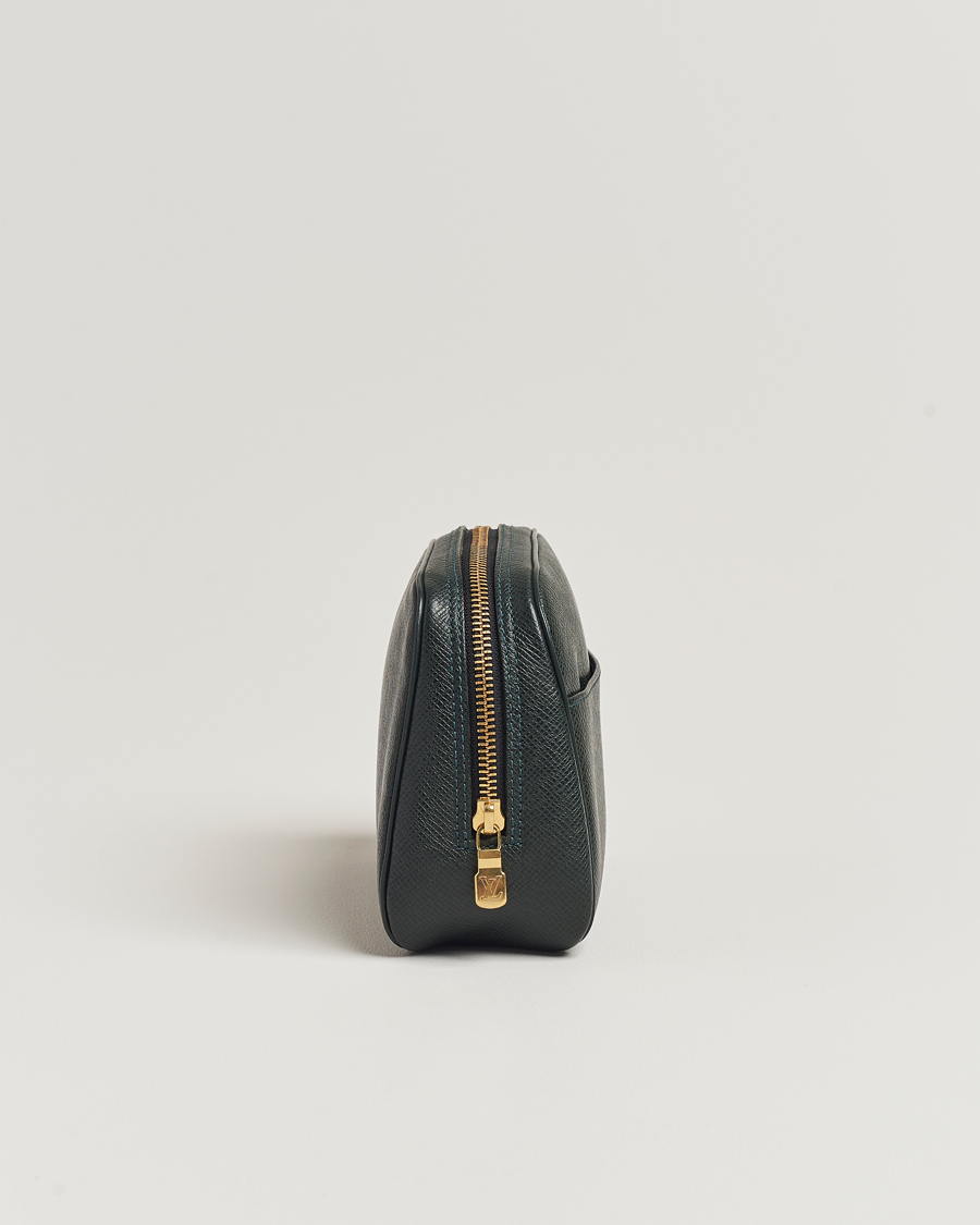 Herren | Louis Vuitton Pre-Owned Pochette Accessoir Washbag Green | Louis Vuitton Pre-Owned | Pochette Accessoir Washbag Green