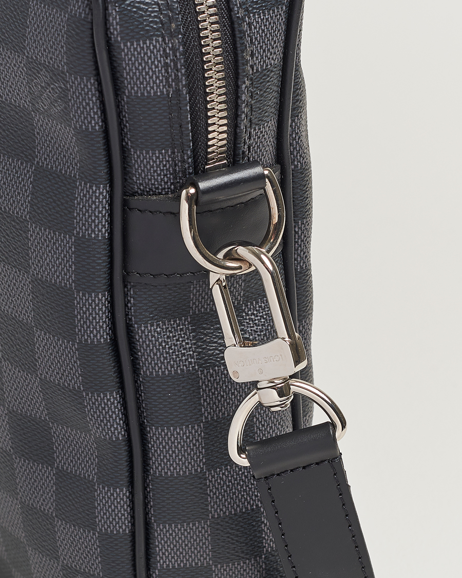 Herren | Louis Vuitton Pre-Owned Porte-Documents Voyage Briefcase Damier Graphite | Louis Vuitton Pre-Owned | Porte-Documents Voyage Briefcase Damier Graphite