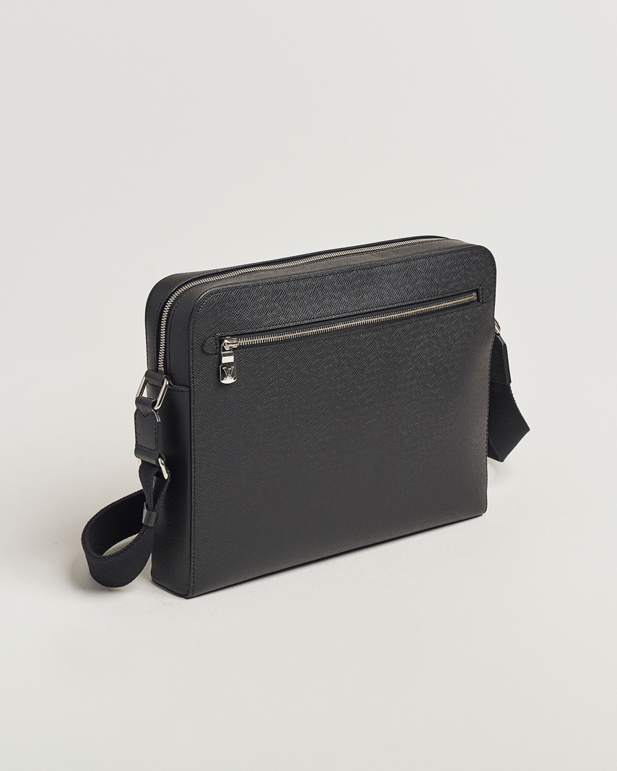 Herren | Louis Vuitton Pre-Owned Anton Messengerbag Black | Louis Vuitton Pre-Owned | Anton Messengerbag Black