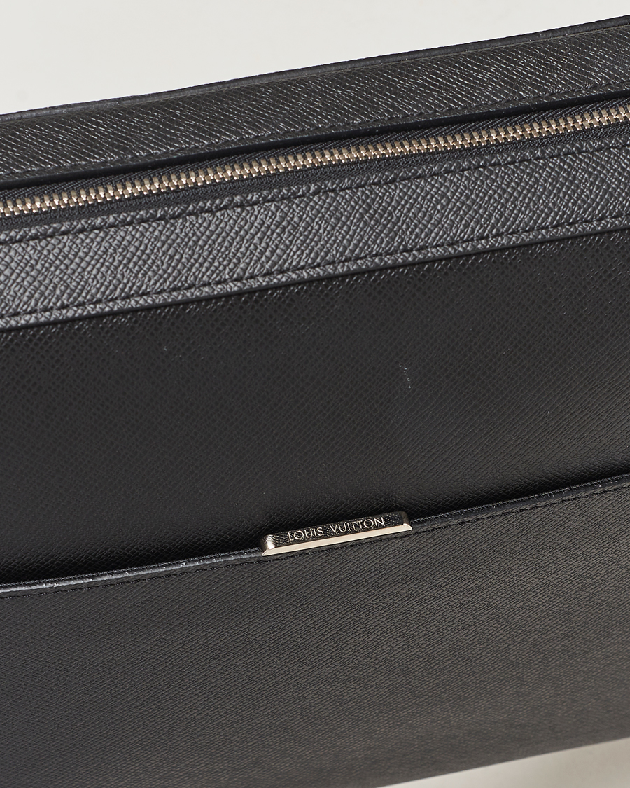 Herren | Louis Vuitton Pre-Owned Anton Messengerbag Black | Louis Vuitton Pre-Owned | Anton Messengerbag Black