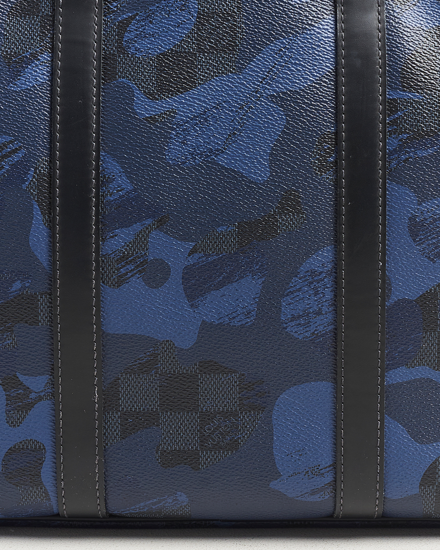 Herren | Louis Vuitton Pre-Owned Porte-Documents Voyage Briefcase Navy Blue | Louis Vuitton Pre-Owned | Porte-Documents Voyage Briefcase Navy Blue