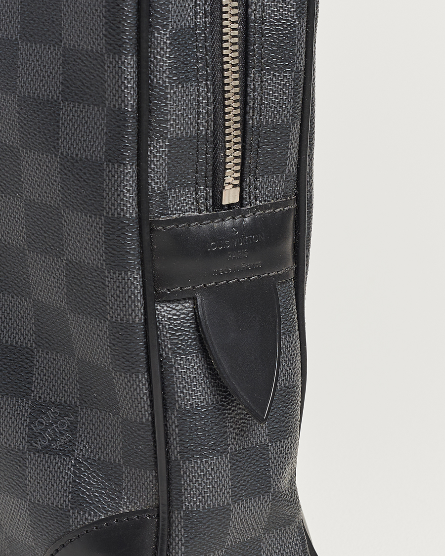 Herren | Louis Vuitton Pre-Owned Porte-Documents Voyage Briefcase Damier Graphite | Louis Vuitton Pre-Owned | Porte-Documents Voyage Briefcase Damier Graphite