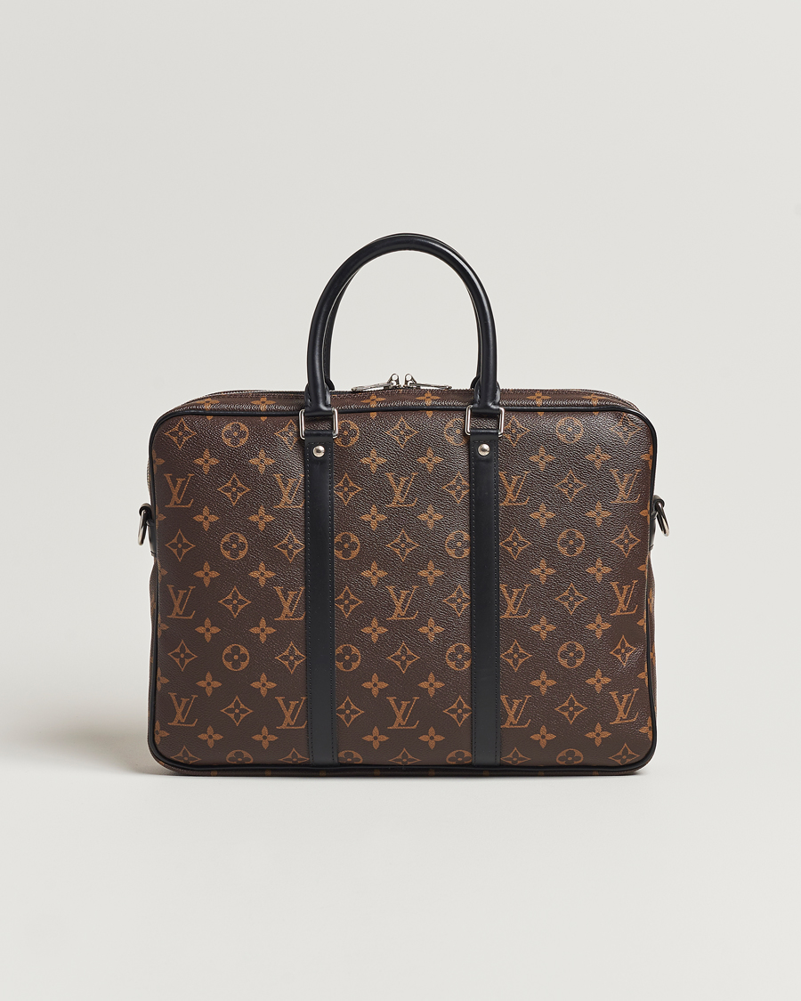 Herren | Louis Vuitton Pre-Owned Porte-Documents Voyage Briefcase Monogram | Louis Vuitton Pre-Owned | Porte-Documents Voyage Briefcase Monogram