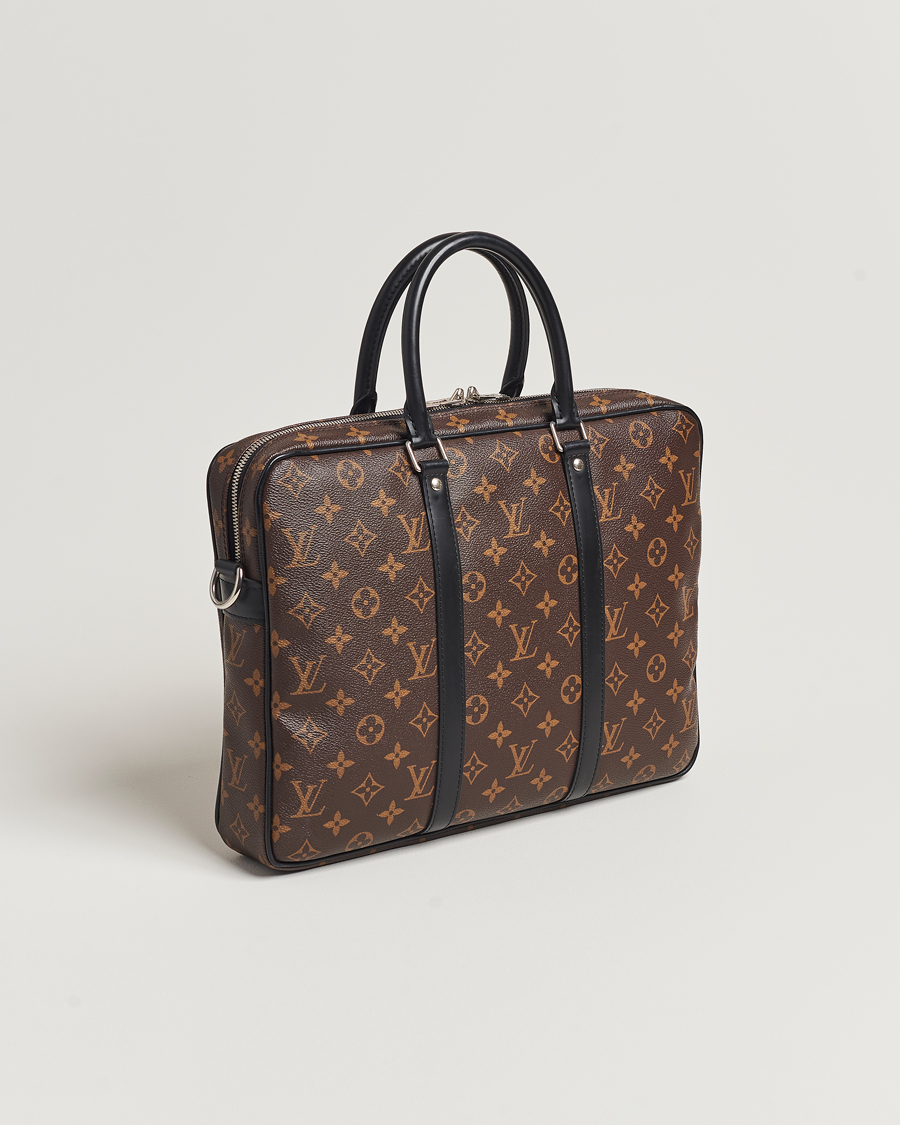 Herren | Louis Vuitton Pre-Owned Porte-Documents Voyage Briefcase Monogram | Louis Vuitton Pre-Owned | Porte-Documents Voyage Briefcase Monogram