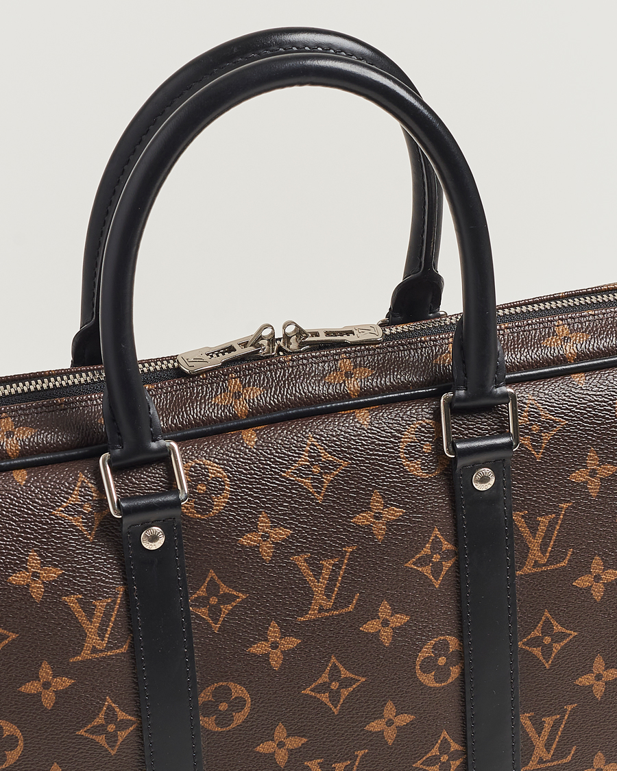 Herren | Louis Vuitton Pre-Owned Porte-Documents Voyage Briefcase Monogram | Louis Vuitton Pre-Owned | Porte-Documents Voyage Briefcase Monogram