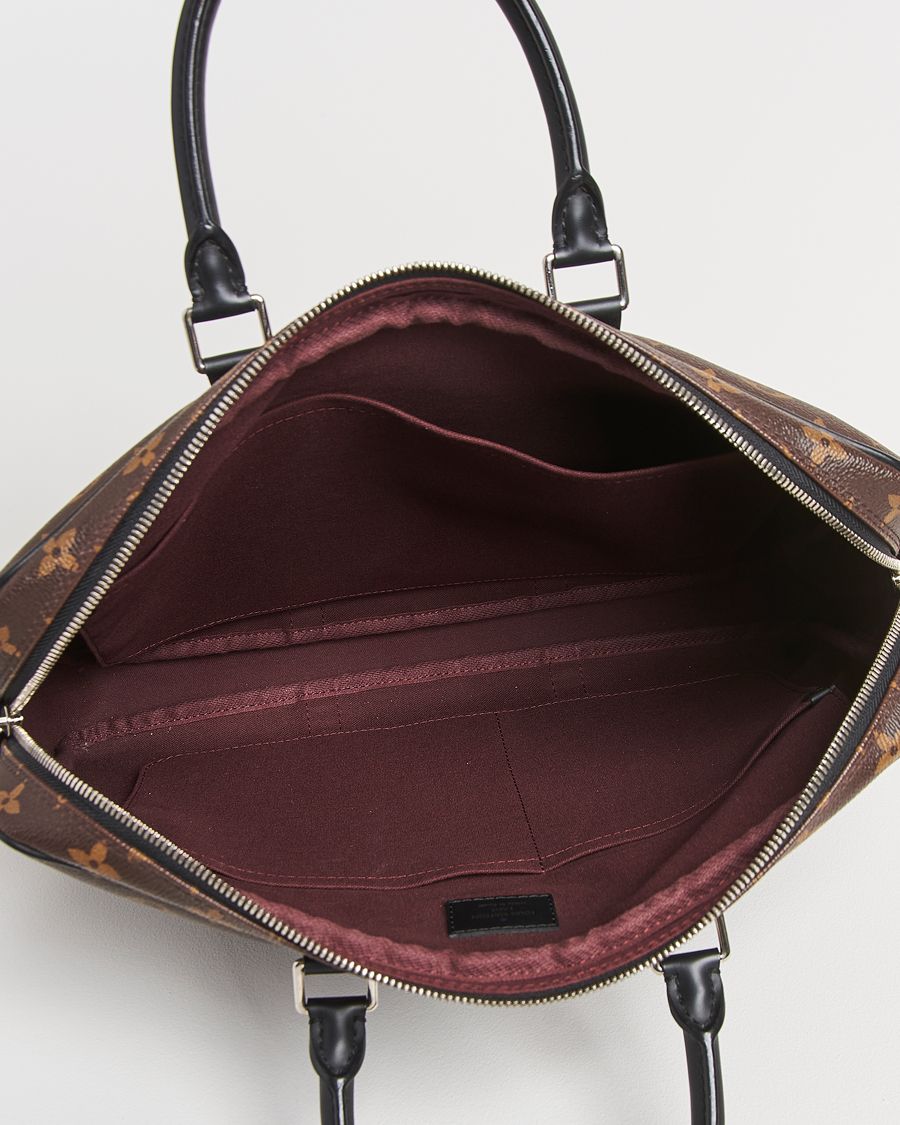 Herren | Louis Vuitton Pre-Owned Porte-Documents Voyage Briefcase Monogram | Louis Vuitton Pre-Owned | Porte-Documents Voyage Briefcase Monogram