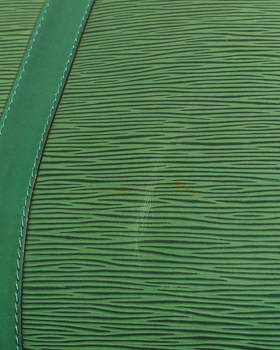 Herren | Louis Vuitton Pre-Owned Keepall 50 EPI Leather Bag Green | Louis Vuitton Pre-Owned | Keepall 50 EPI Leather Bag Green