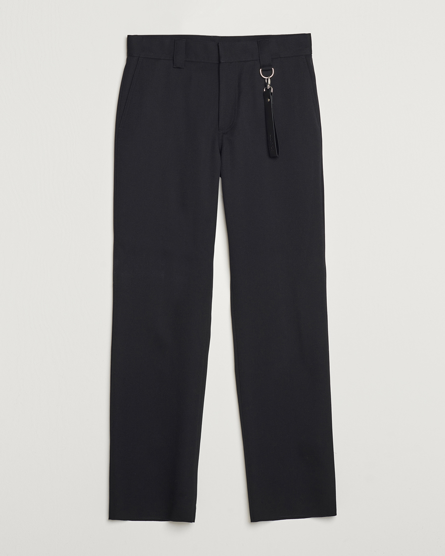 Herren | Hosen | Lanvin | Casual Straight Wool Trousers Black