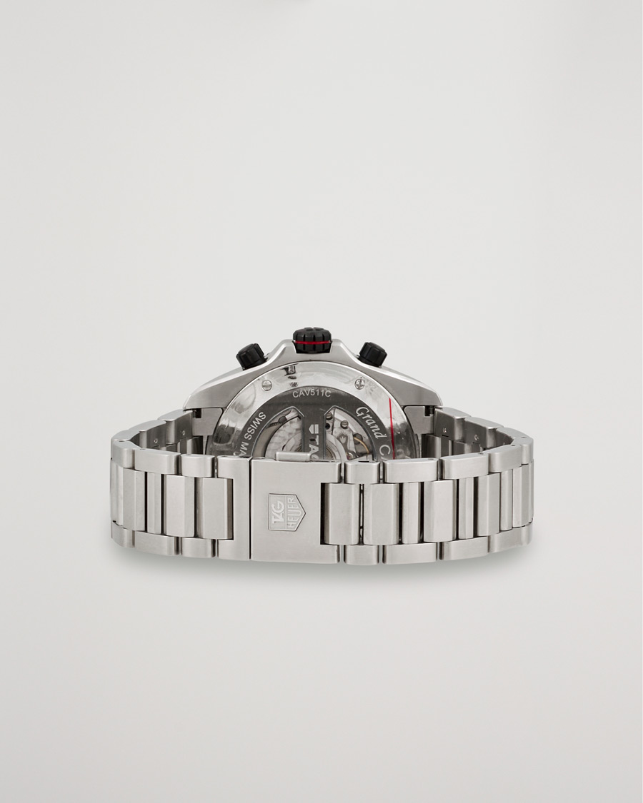 Herren | Tag Heuer Pre-Owned Grand Carrera Calibre 17 Ref. CAV511C Silver | Tag Heuer Pre-Owned | Grand Carrera Calibre 17 Ref. CAV511C Silver