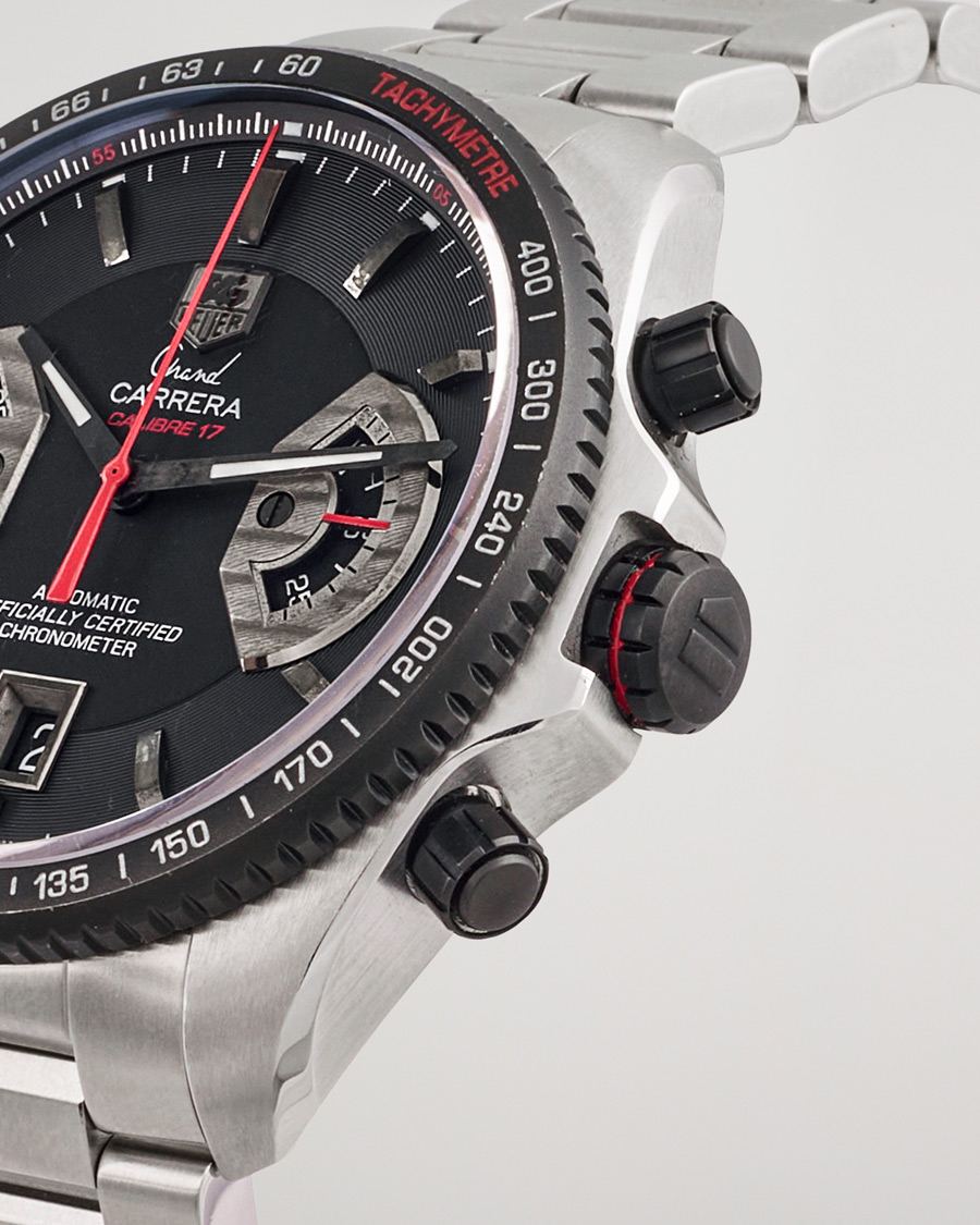 Herren | Tag Heuer Pre-Owned Grand Carrera Calibre 17 Ref. CAV511C Silver | Tag Heuer Pre-Owned | Grand Carrera Calibre 17 Ref. CAV511C Silver
