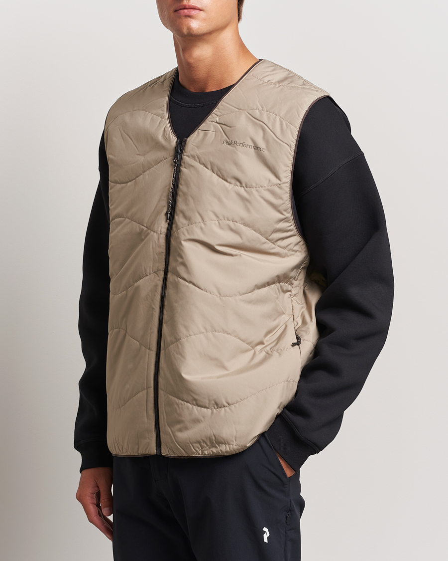 Herren | Jacken | Peak Performance | Insulated Reversable Vest Avid Beige