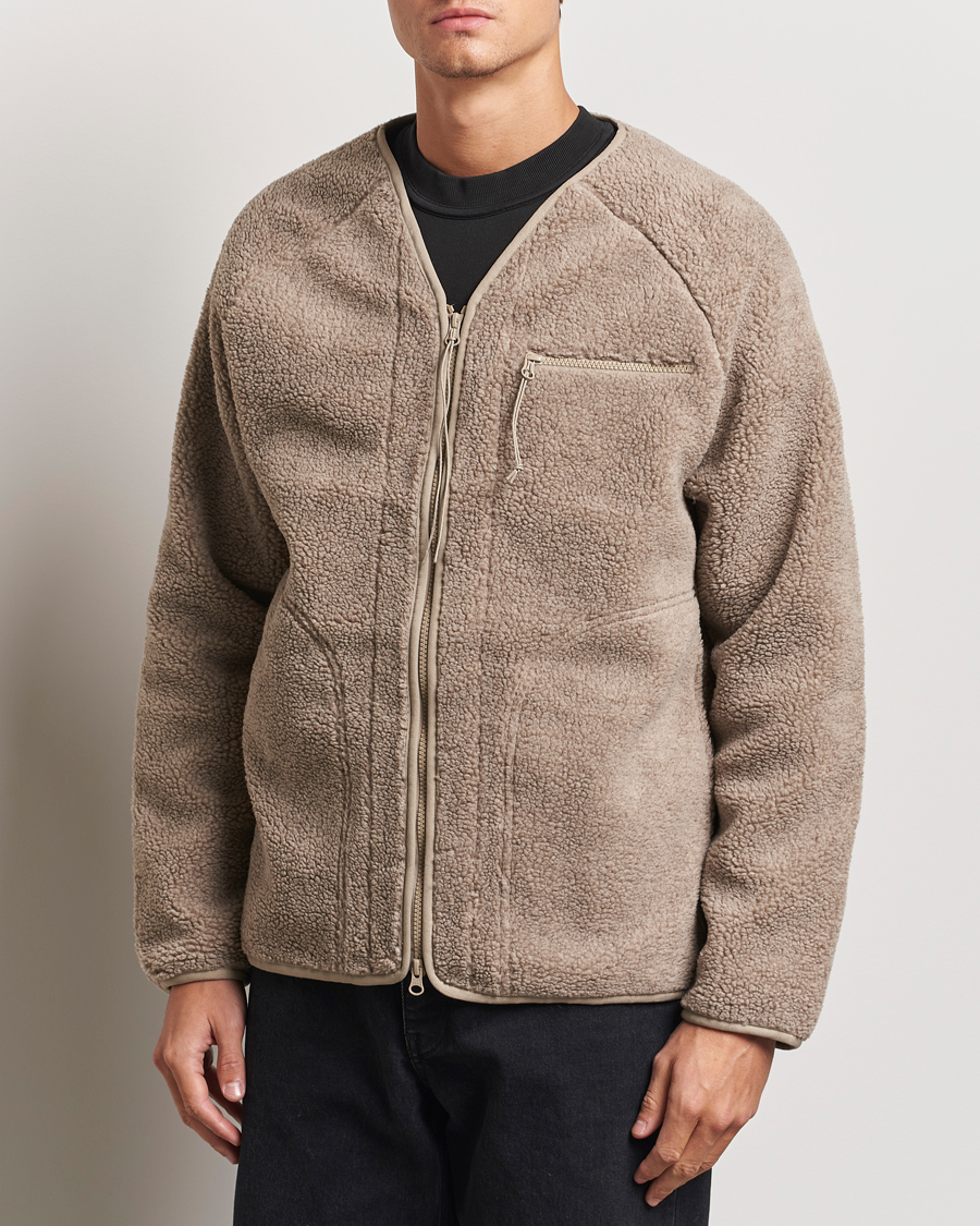 Herren | Pullover | Peak Performance | Heavy Pile Oversized Cardigan Avid Beige