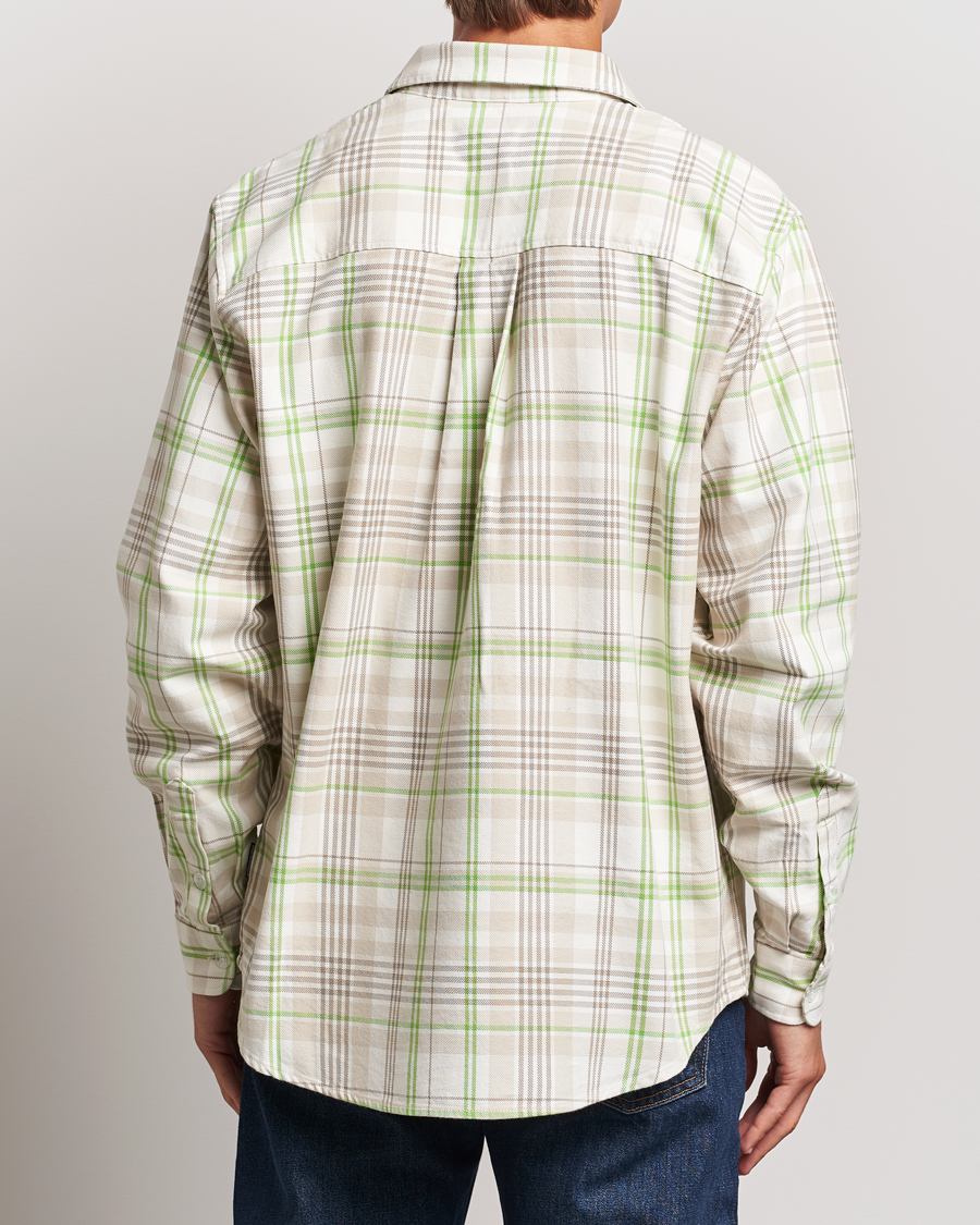 Herren | Hemden | Peak Performance | Heavy Flannel Cotton Shirt Checked Beige
