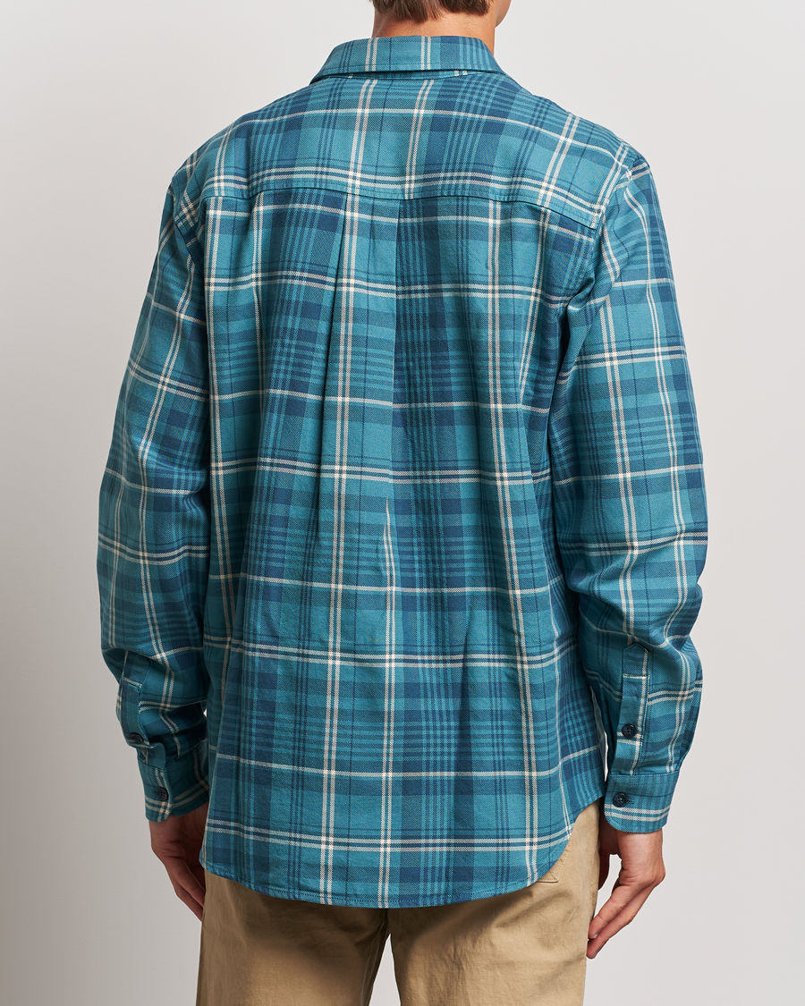 Herren | Hemden | Peak Performance | Heavy Flannel Cotton Shirt Checked Blue