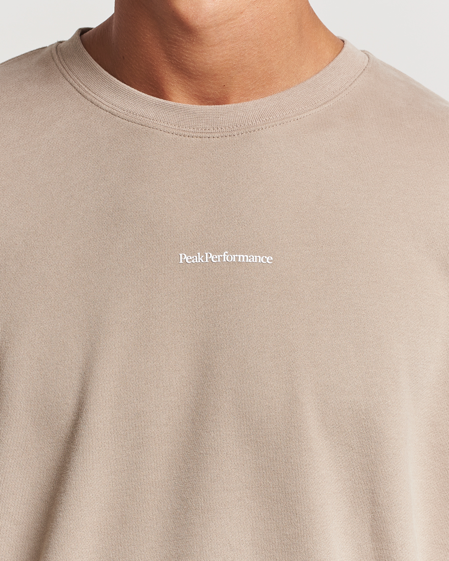 Herren | Pullover | Peak Performance | Original Terry Crew Sweatshirt Avid Beige