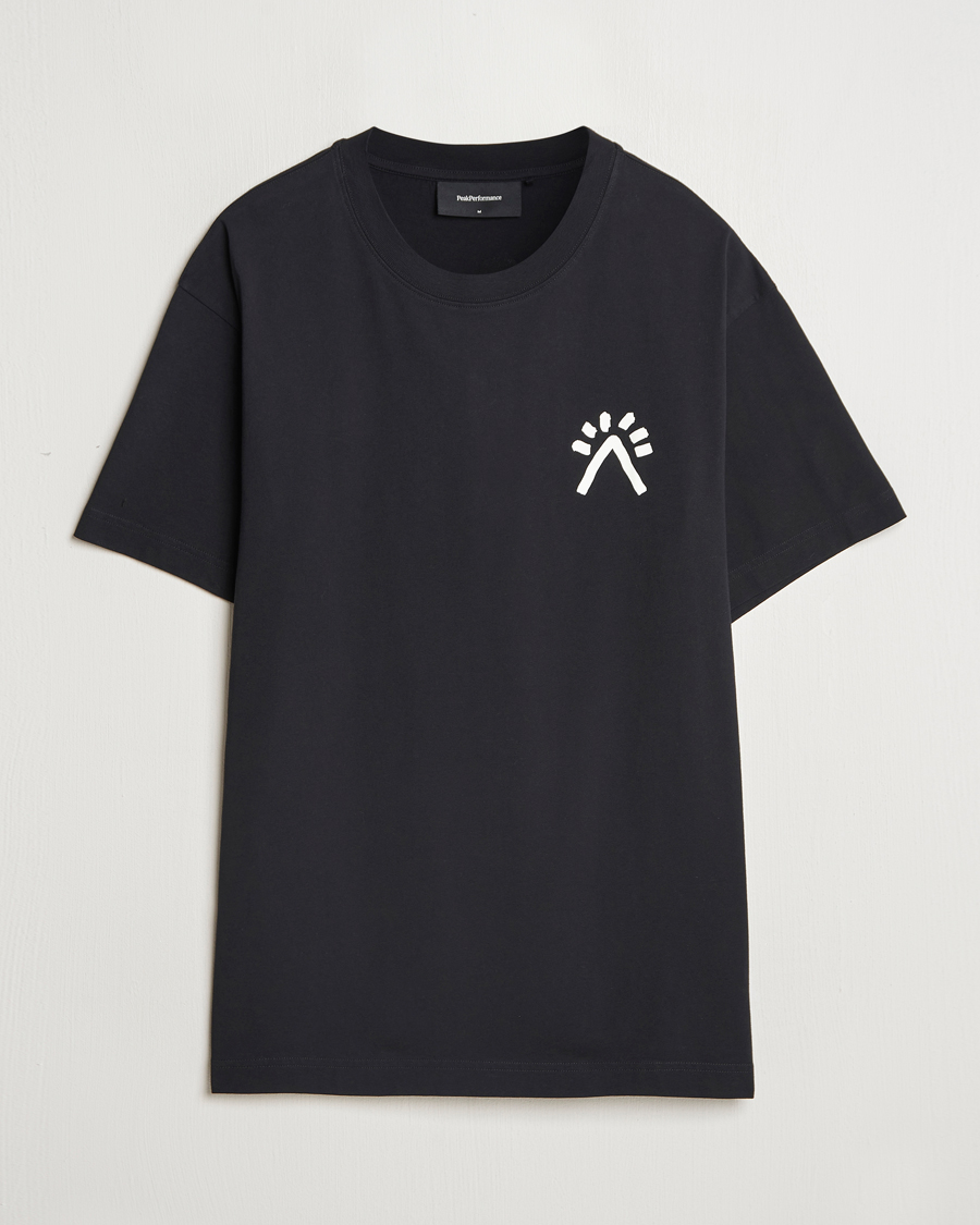 Herren | T-Shirts | Peak Performance | Graphic T-Shirt Black