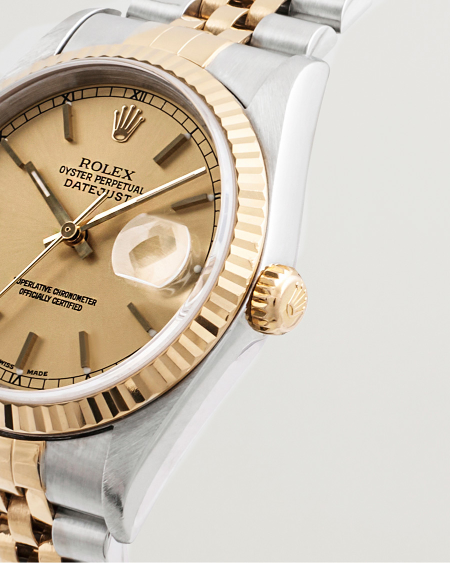 Herren | Rolex Pre-Owned Datejust 16233 G/S Silver | Rolex Pre-Owned | Datejust 16233 G/S Silver