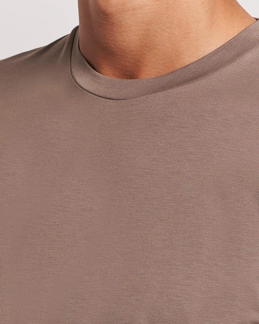 Herren | T-Shirts | Sunspel | Riviera Midweight T-Shirt Cedar