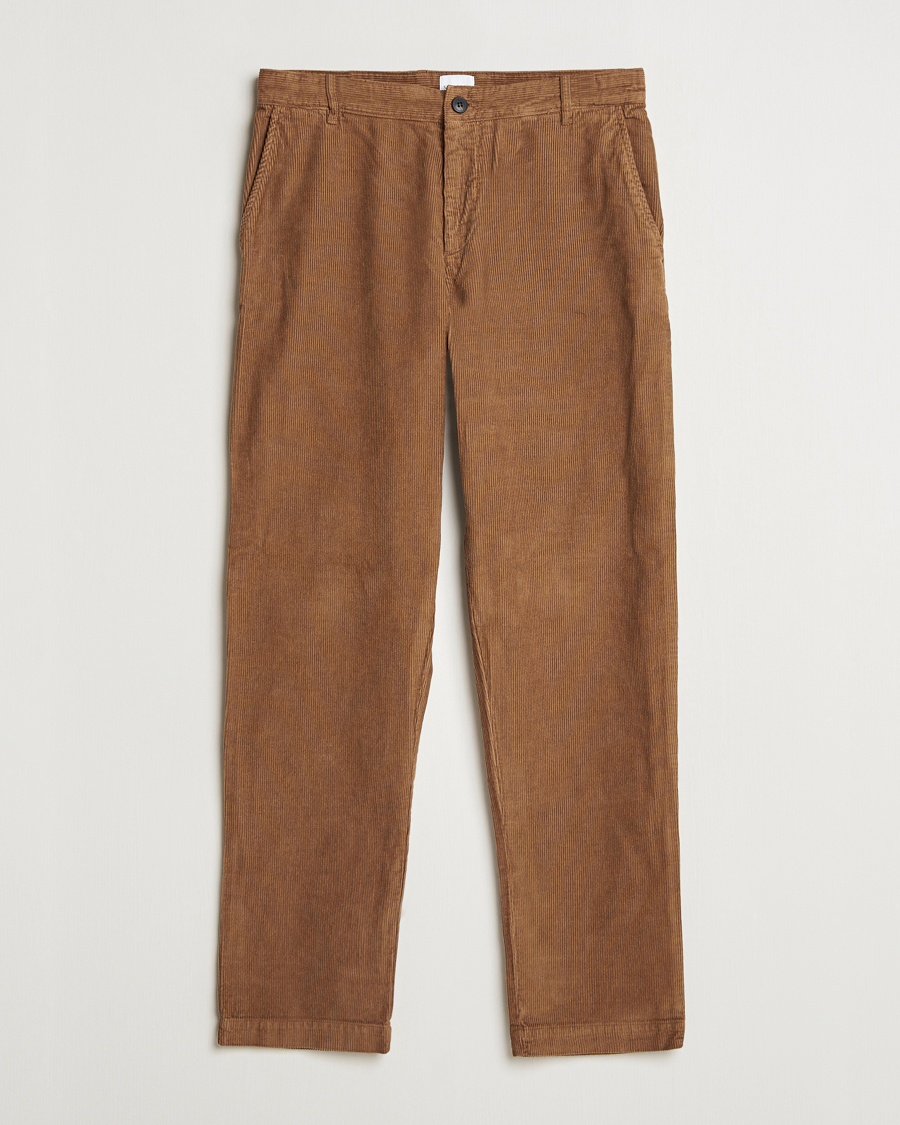 Herren | Hosen | Sunspel | Corduroy Chore Trousers Sandstone