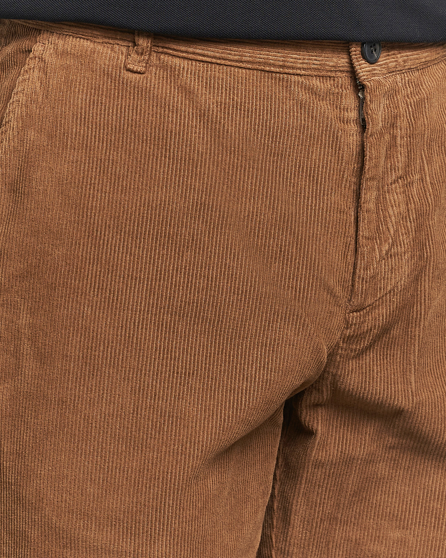 Herren | Hosen | Sunspel | Corduroy Chore Trousers Sandstone