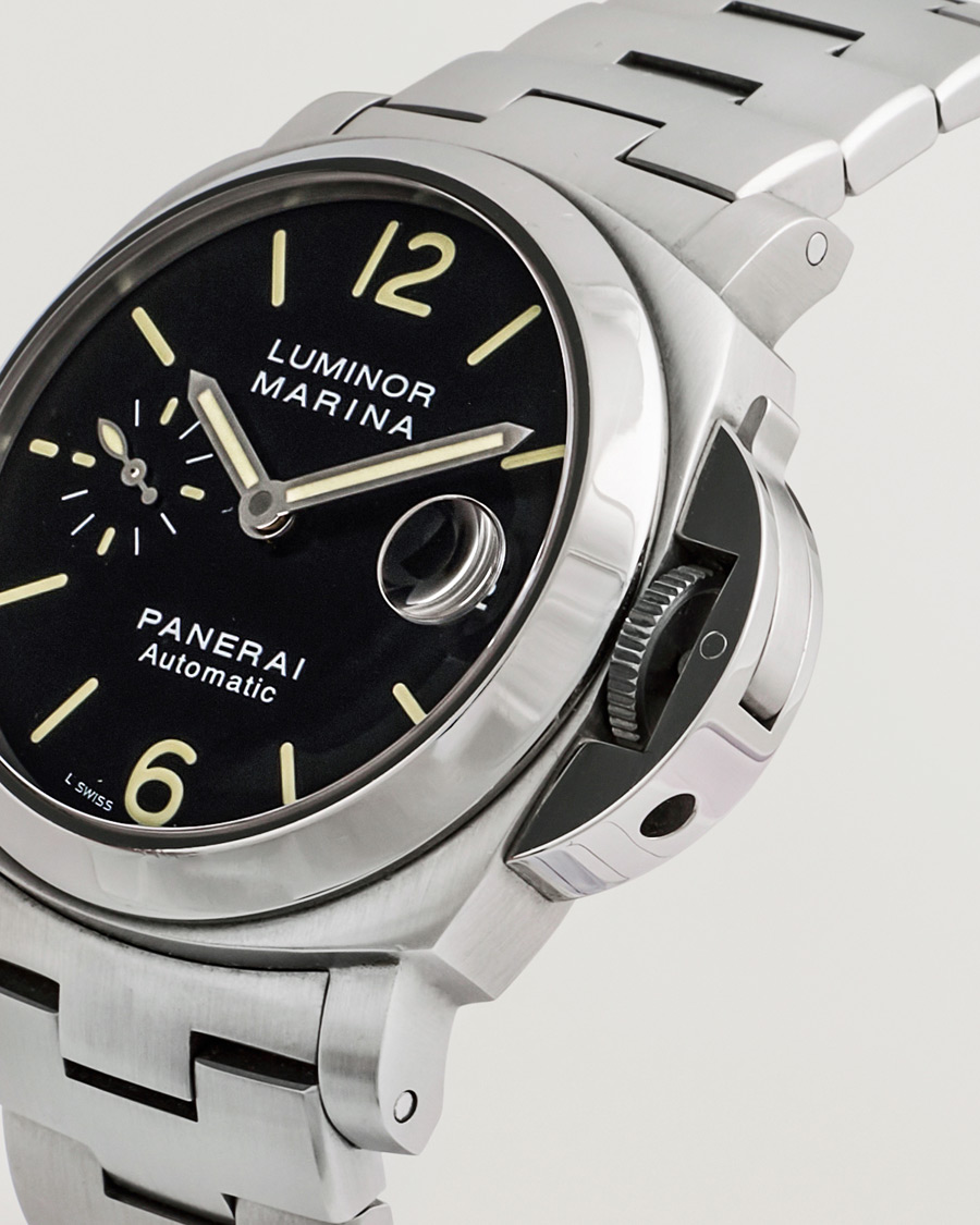 Herren | Panerai Pre-Owned LUMINOR MARINA PAM00298 Silver | Panerai Pre-Owned | LUMINOR MARINA PAM00298 Silver