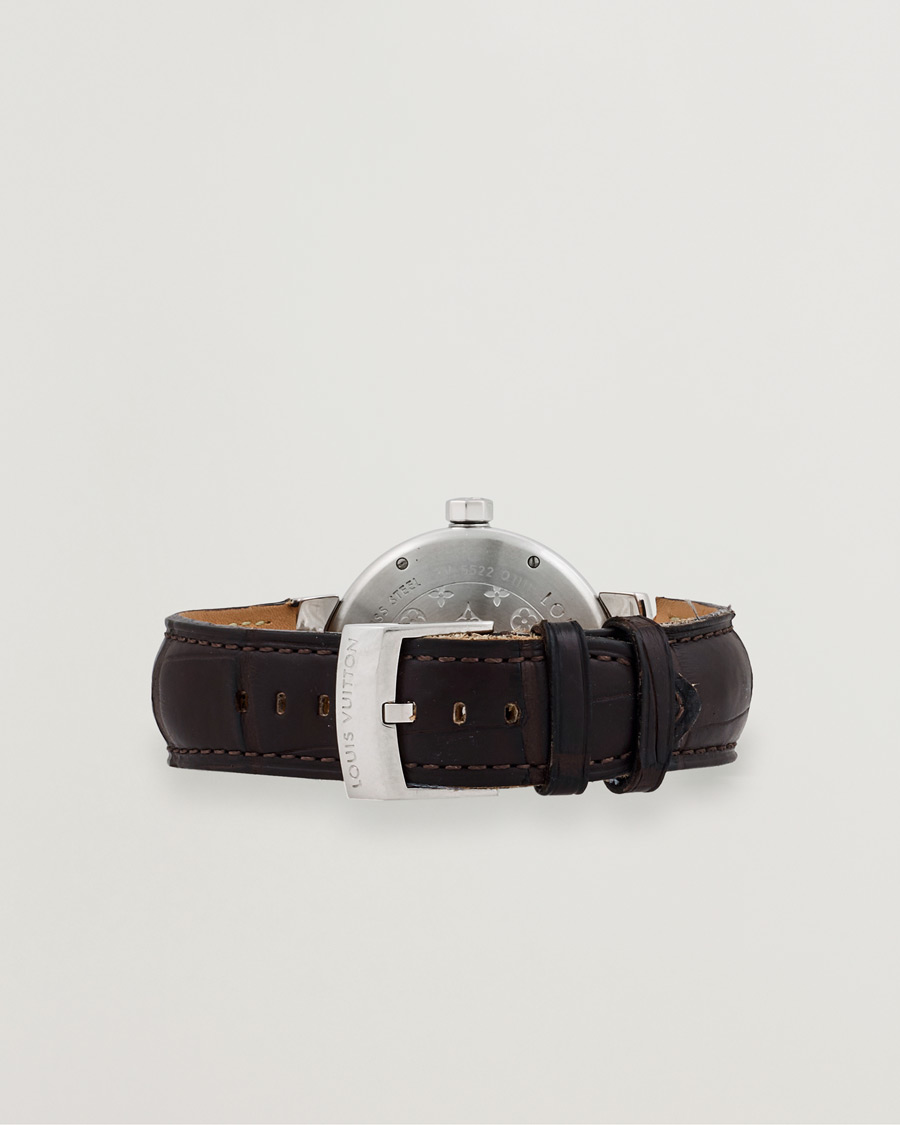Herren | Louis Vuitton Pre-Owned Tambour Q1111 Silver | Louis Vuitton Pre-Owned | Tambour Q1111 Silver