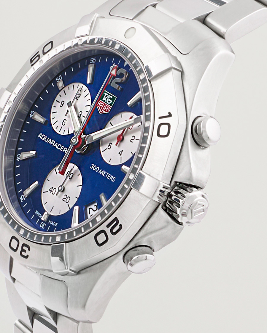 Herren | Tag Heuer Pre-Owned Aquaracer CAF1112 Silver | Tag Heuer Pre-Owned | Aquaracer CAF1112 Silver