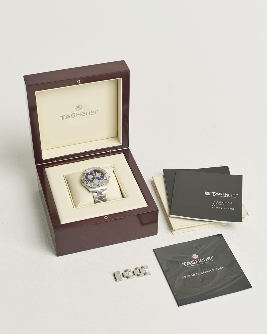 Herren | Tag Heuer Pre-Owned Aquaracer CAF1112 Silver | Tag Heuer Pre-Owned | Aquaracer CAF1112 Silver