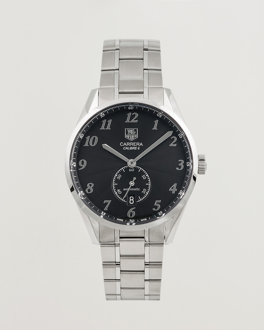 Herren | Tag Heuer Pre-Owned Carrera Calibre 6 WAS2110 Silver | Tag Heuer Pre-Owned | Carrera Calibre 6 WAS2110 Silver