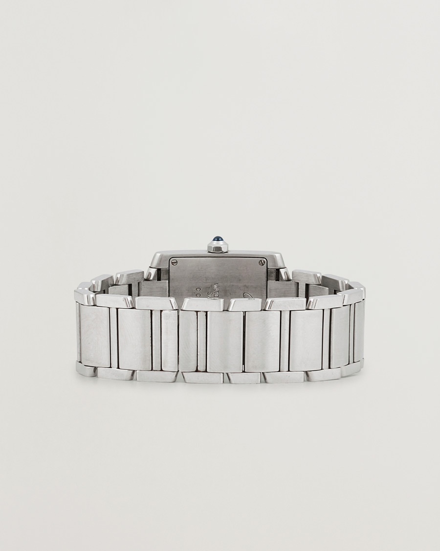 Herren | Cartier Pre-Owned Tank Française 2301 Silver | Cartier Pre-Owned | Tank Française 2301 Silver